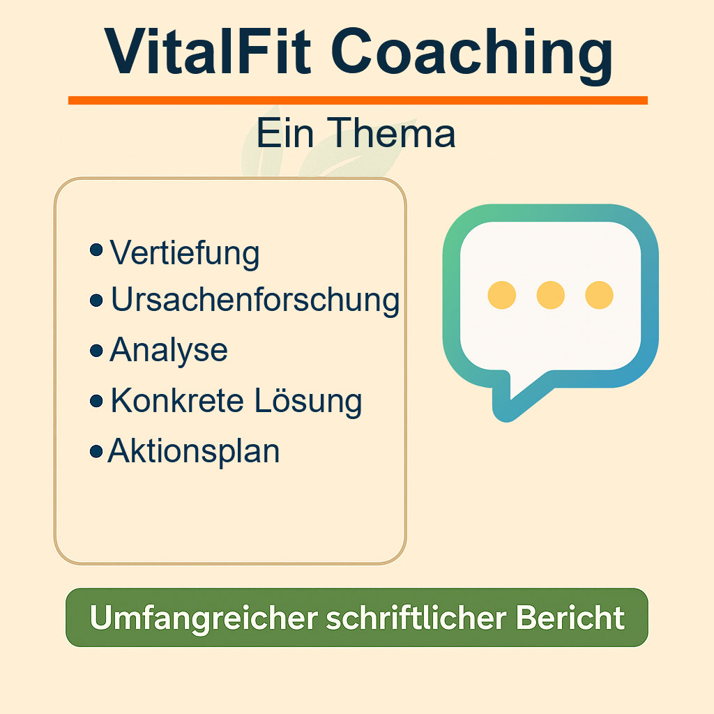 VitalFit Coaching – Ein kurzes Thema